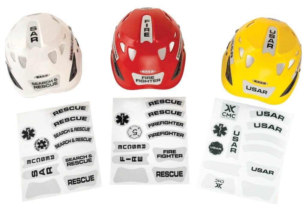 KASK HELMET DECAL SET