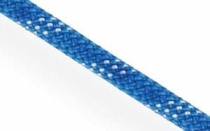 TUTUS STATIC ROPE 10.5mm BLUE & WHITE FLECK