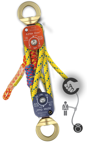 AZTEK Pro Kit (1-Pulley Set, 1-Rope Set, 1-PRO Bag)